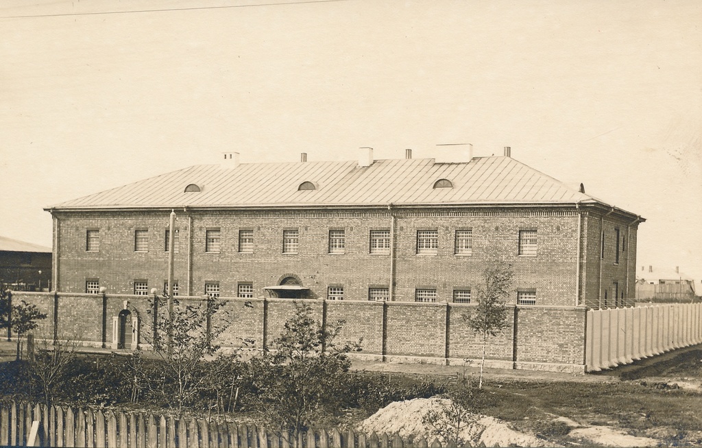 foto, Viljandi vangla hoone, piirdemüür, Tallinna t 41 1930