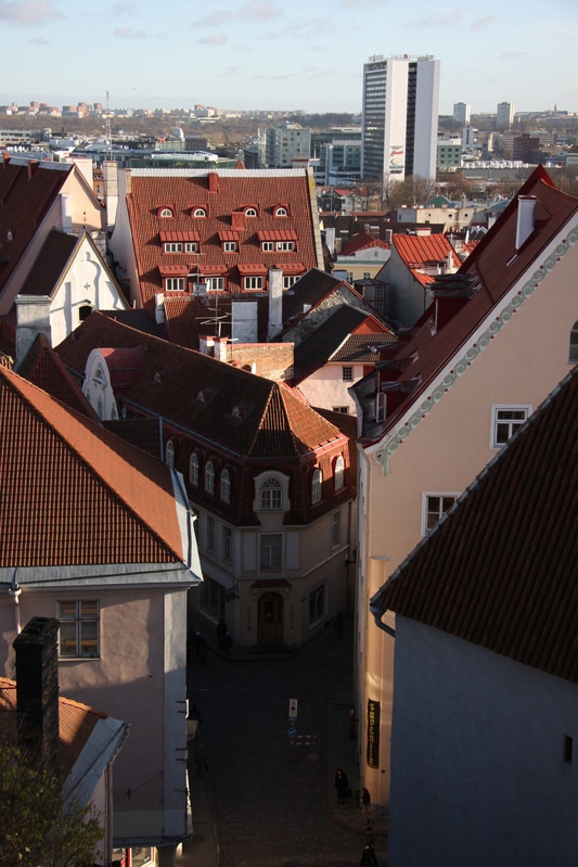 Tallinna vanalinn Toompea vaateplatvormilt