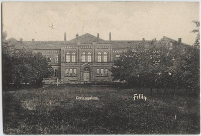 trükipostkaart, Viljandi, Uueveski tee 1, u 1906, Verlag von A. Tõllasepp (Fellin)  duplicate photo