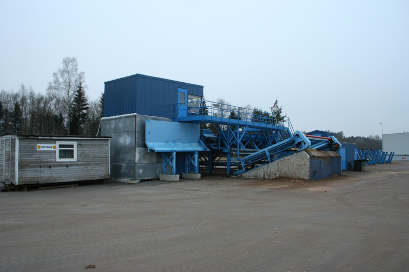 OÜ Baltic Panel Groupi palkide sorteerimismasin