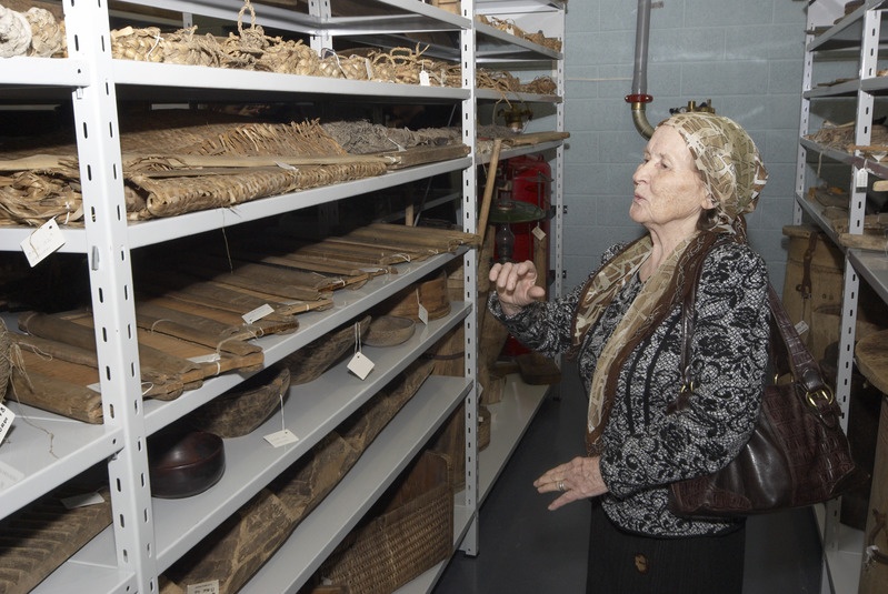 Udmurdi Riiklikust Muuseumist Serafima Lebedeva soome-ugri esemete hoidlas