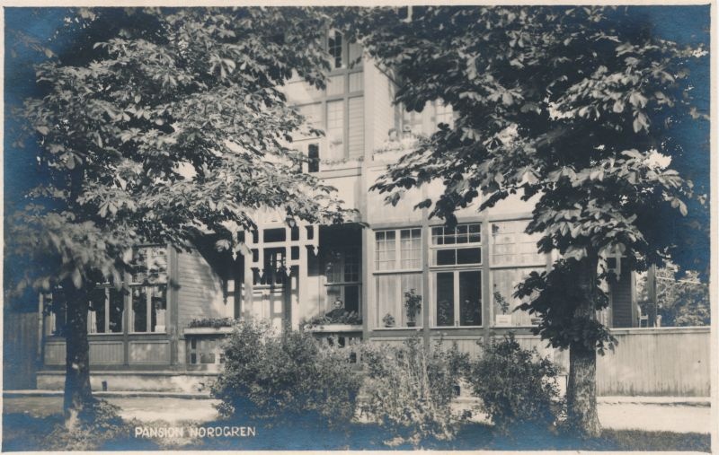 Foto. Pansion Nordgren. 1930nd. Mustvalge.