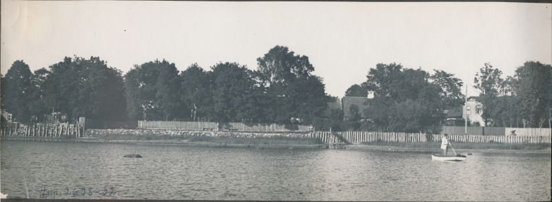 Foto. Dampfi album. Vaade Õhtu-Kaldale lahe poolt. 1932.