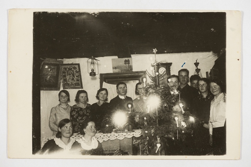 Jõulupuu Eduard Bulli talus. Tunduri (Abricki) k