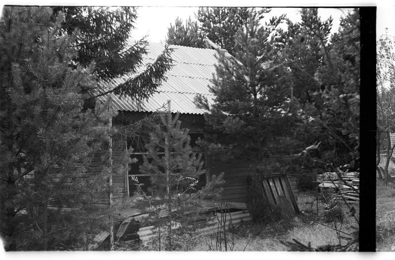 Ehitusjärgus suvila, Pedassaare (Lahemaa) rand, Liiva talu