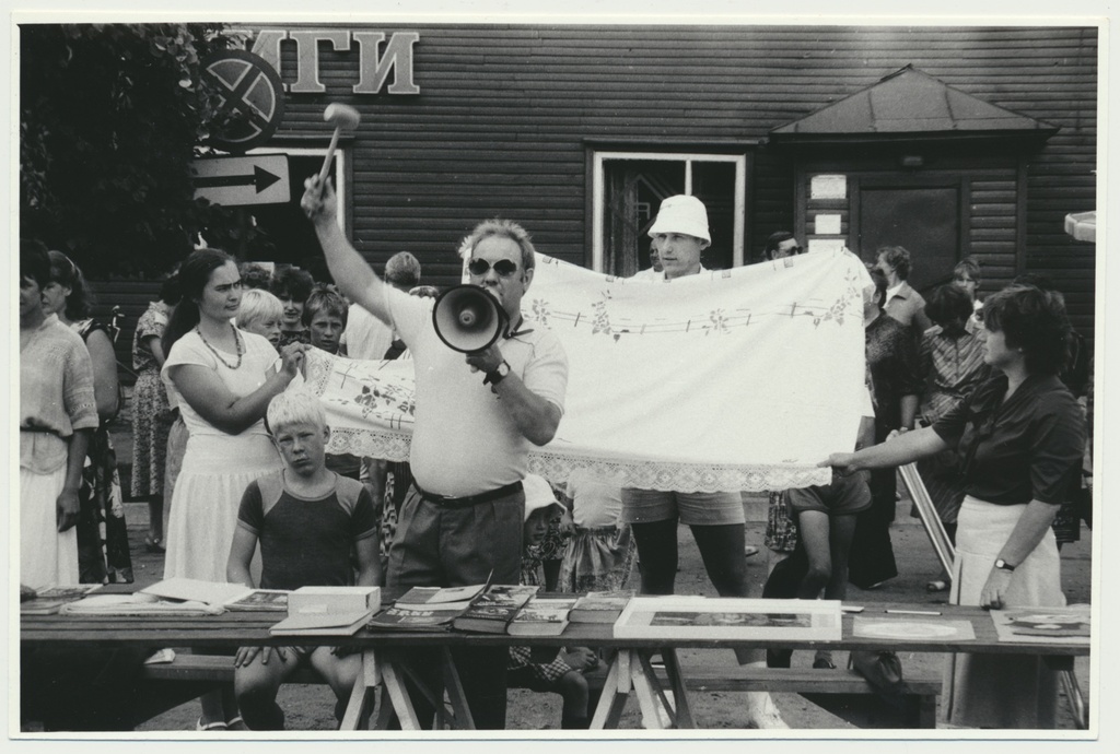 foto, Viljandimaa, Suure-Jaani 50, oksjon, 1988