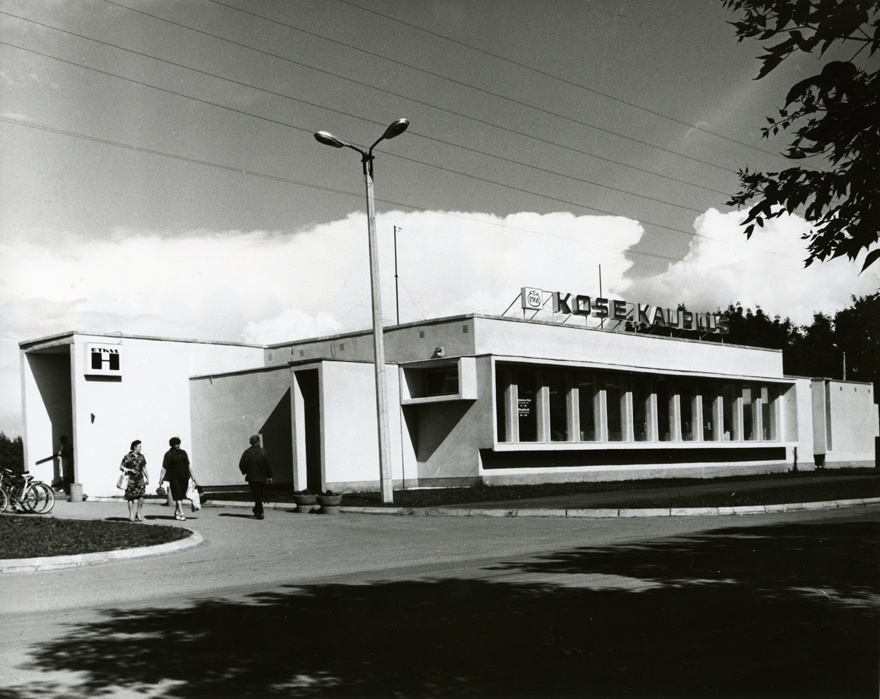 Kose kauplus, vaade hoonele. Arhitekt Eva Hirvesoo