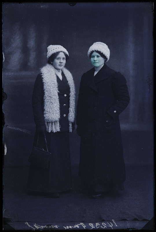 Kaks naist, (foto tellija Tammist).