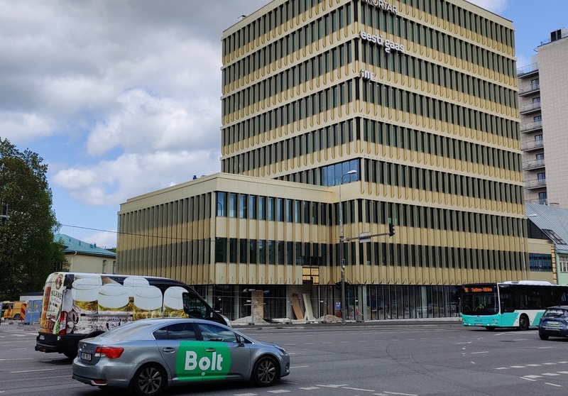 Production unit Eesti Gaas building in Kingissepa t 9. rephoto