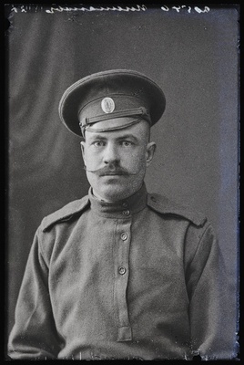 Sõjaväelane Pleschanoff (Plešanov).  duplicate photo