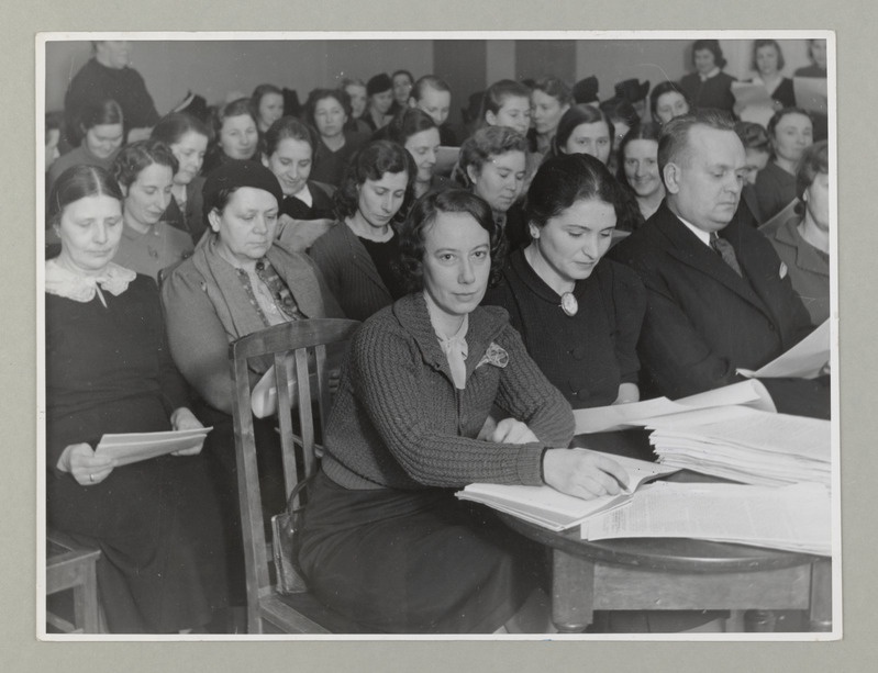 Aseõdede kool 1940.a.