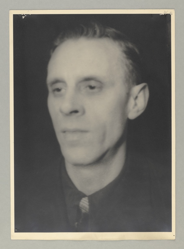 Johann Tõniste - uue depoo treial, lööktööline 1940.a.