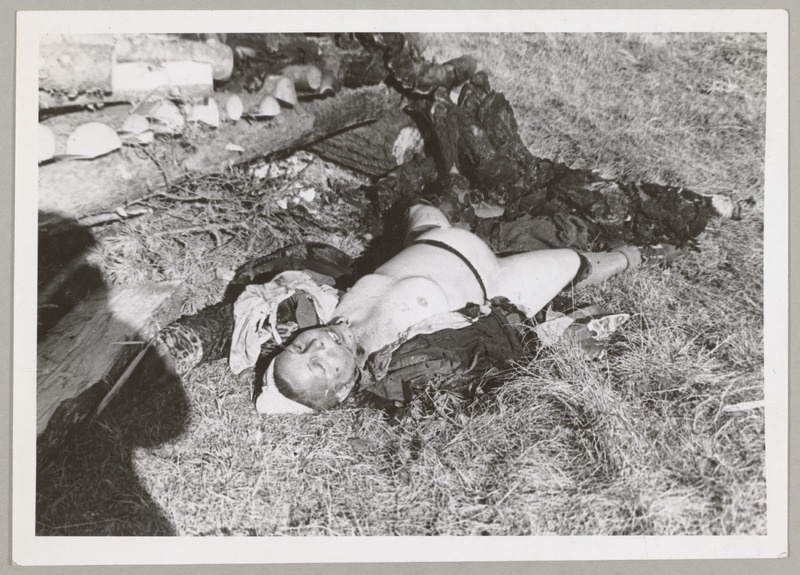 Klooga koonduslaager. Fašismiohvrid. 1944.a.