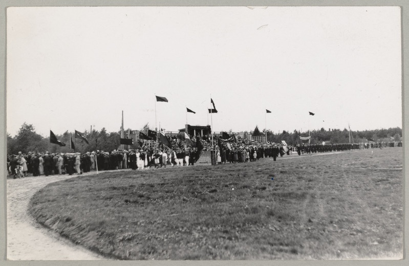 Kohtla-Järve. Pidustused ÜLKNÜ päeval 1.sept. 1940.a.