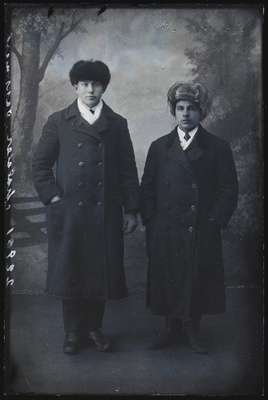 Theodor Mölder (vasakul) ja Mart Saks.  duplicate photo