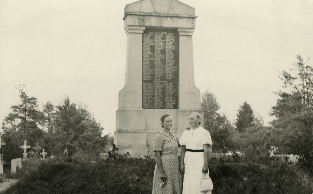 At the commemorative pillar of the Kose War of Independence, the pillar was opened on July 5, 1925