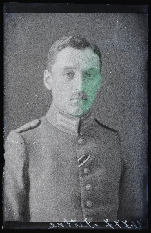 Saksa sõjaväelane leitnant Fettke.