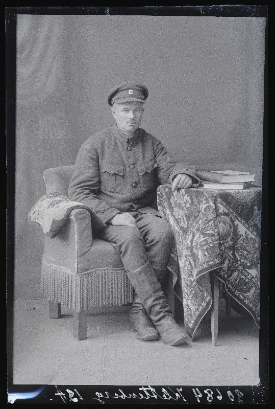 Sõjaväelane Jaan Klettenberg.
