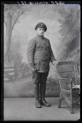 Sõjaväelane Johan Veinberg.  duplicate photo