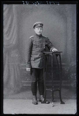 Sõjaväelane August Mägi.  duplicate photo