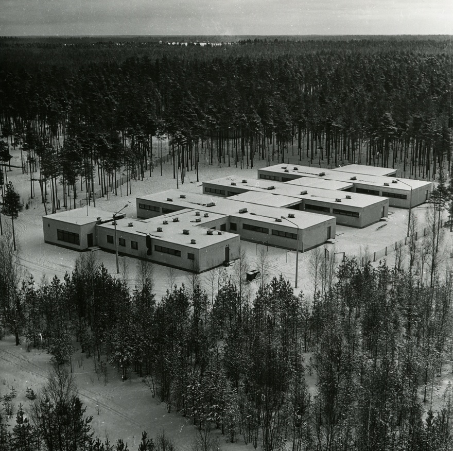 Padise lasteaed, panoraamvaade. Arhitekt Anastasja Varus