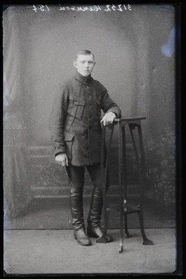 Sõjaväelane Hans Hansson.  duplicate photo