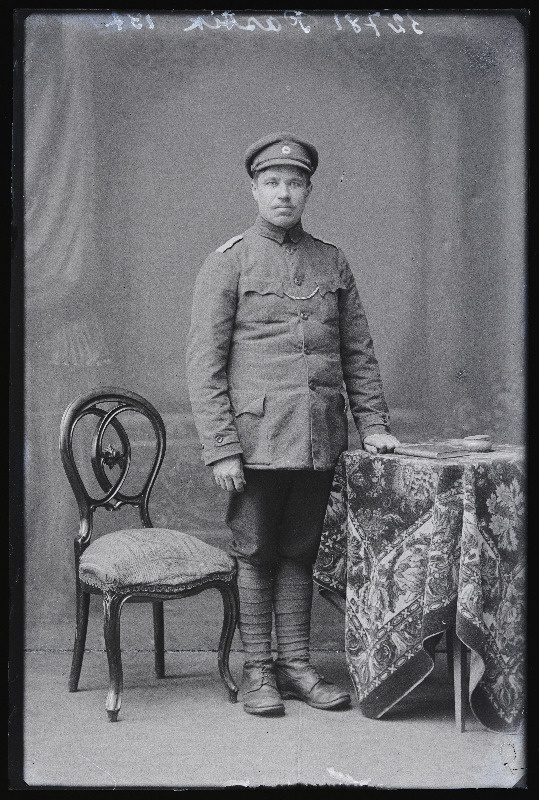 Sõjaväelane Johannes Pastik.