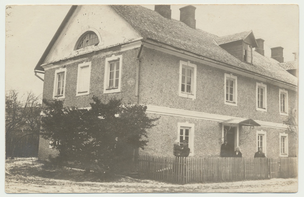 foto, Põltsamaa khk, Adavere mõis, valitsejamaja, u 1924