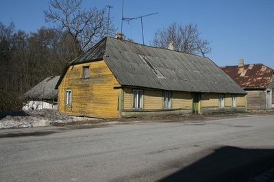 Residential building Lääne-Viru county Rakvere city Pikk 76 rephoto