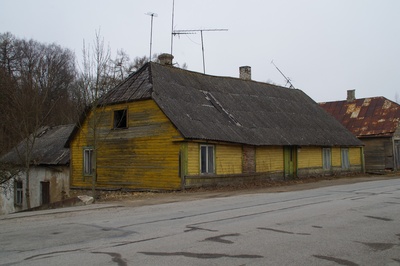 Residential building Lääne-Viru county Rakvere city Pikk 76 rephoto