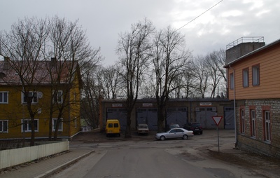 Rakvere, vaade Palvemaja tänavalt Pikale tänavale rephoto