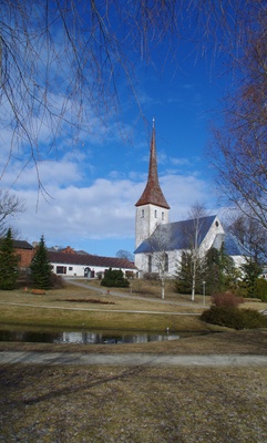 Kolmainu kirik, vaade kagust. rephoto