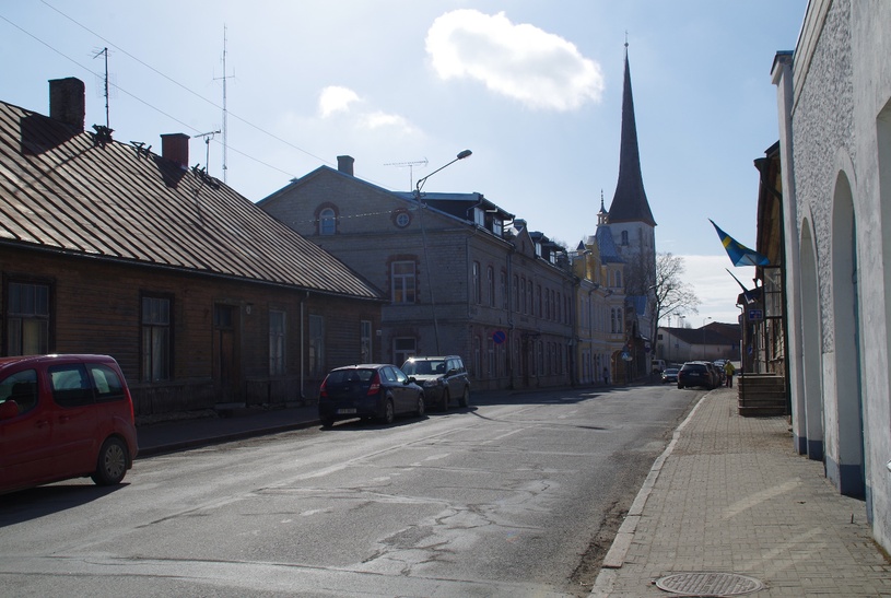 Vaade Rakveres Pikale tänavale rephoto