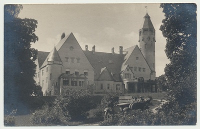 foto, Helme khk, Taagepera sanatoorium, auto u 1930  duplicate photo