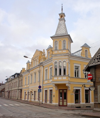 Rakvere, maja Pika ja Parkali tänava nurgal rephoto