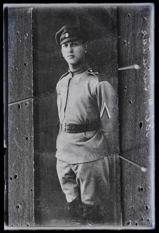 Sõjaväelase foto, (01.06.1922 fotokoopia, tellija Luhaäär).