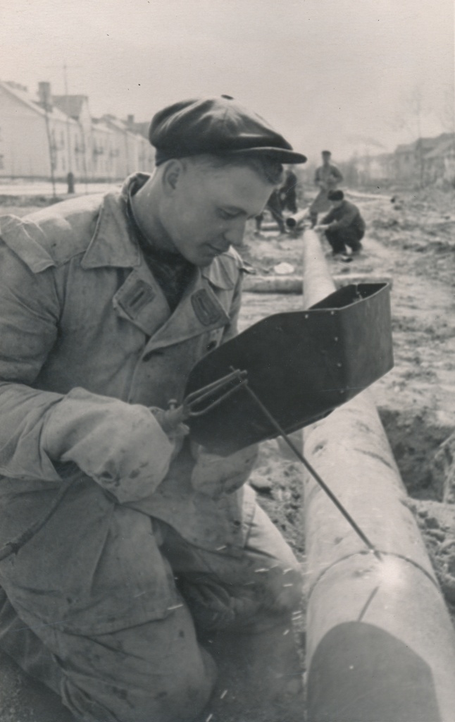 Gaasijuhtme paigaldamine Kohtla-Järvel