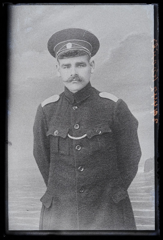 Sõjaväeametnik [Johan] Koorits, (18.12.1922 fotokoopia).