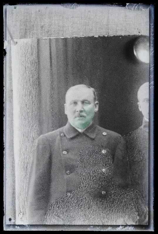 Mees grupifotol, (10.01.1923 fotokoopia, tellija Laurson).
