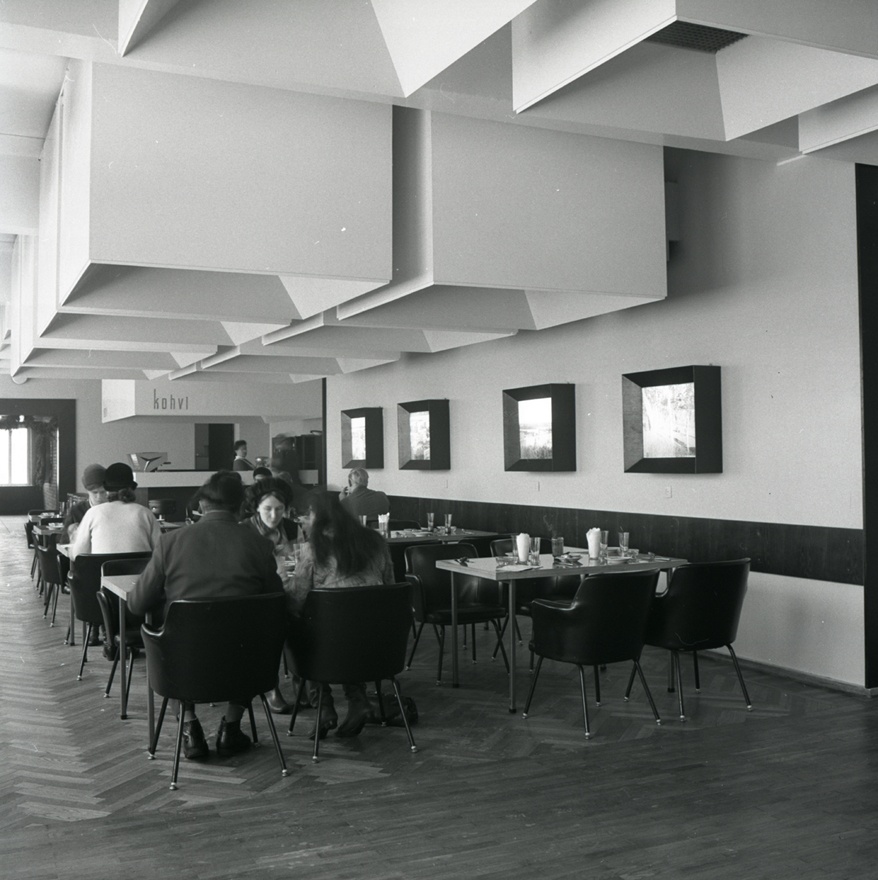 ETKVL-i restoran Võrus, vaade saalile