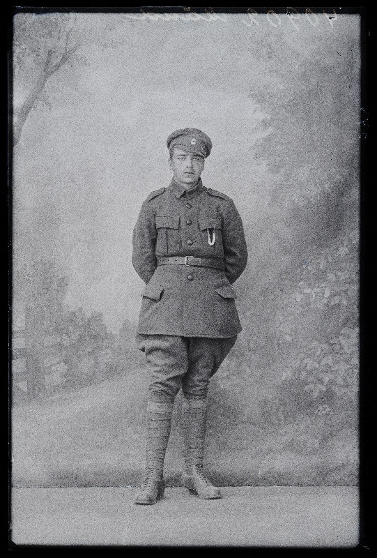 Sõjaväelane Karl Mänd.