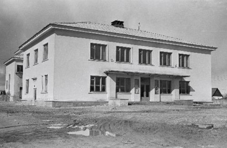 View of Jõgeva Cultural House in 1962