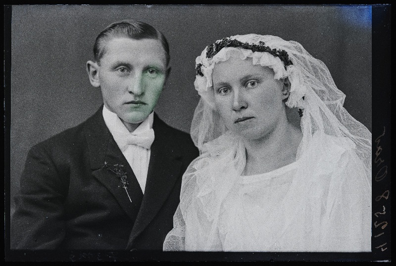 Noorpaar, August Orav abikaasaga, (Kabala, Mäo).