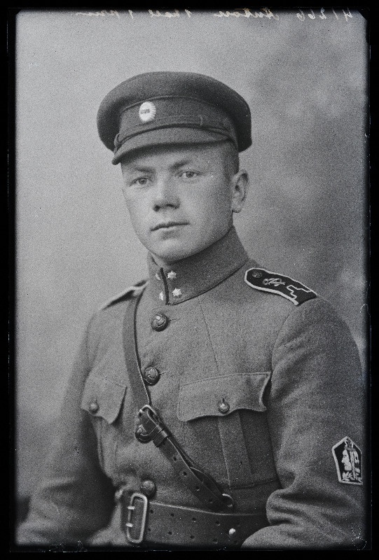 Sõjaväelane August Anton, Sakala Parisanide Üksik Pataljon.