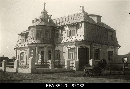 Johannes Võsu residential and painting industry in Rigeval Kase Street 3a. 02.05.1931