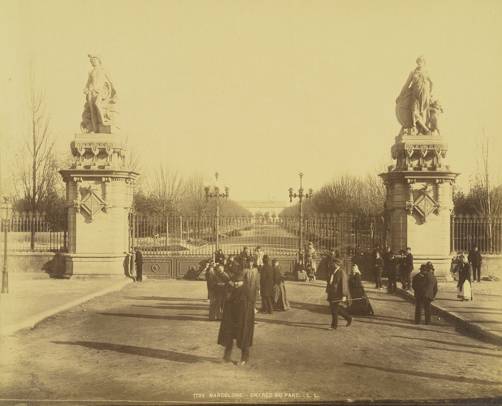 Barcelona. Entrance to Ciudadela Park
