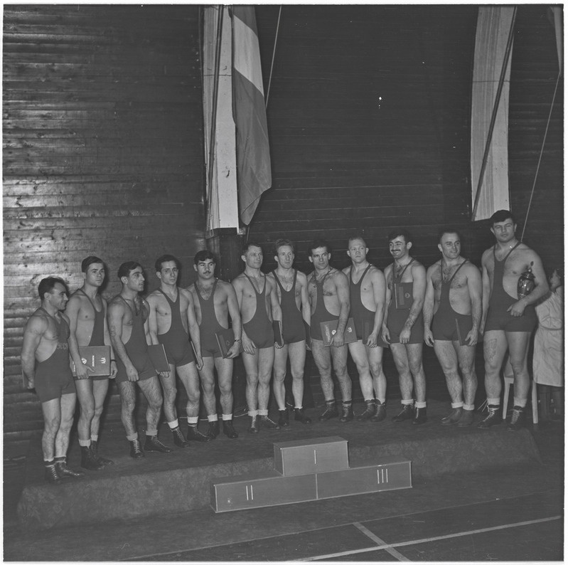 NSV Liidu meistrivõistlused vabamaadluses Tallinnas 1956