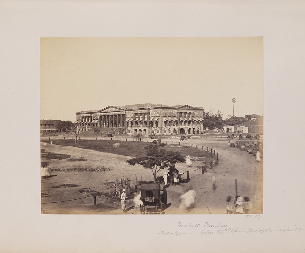 City Hall Bombay & Cotton Green - before Elphinstone Circle was built.