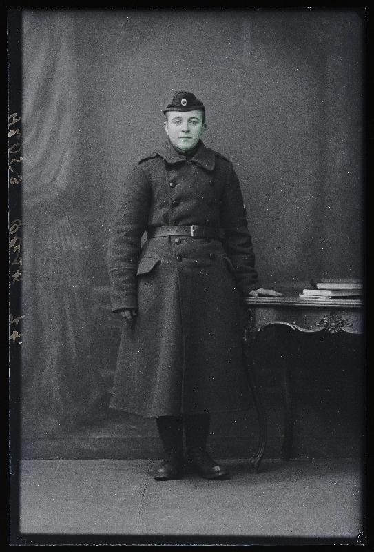 Sõjaväelane Alfred Olesk.