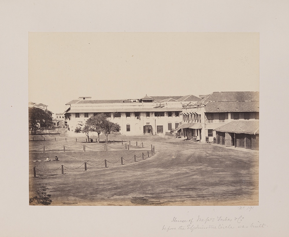 House of Messer Forbes & Co. before the Elphinstone Circle was built.